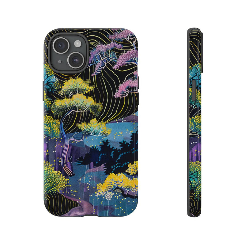 Kleurrijk Abstract Boomlandschap