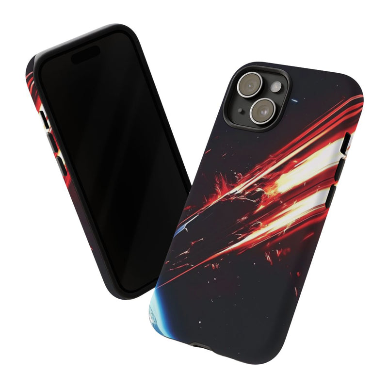 Vurige Meteoor Richting Aarde