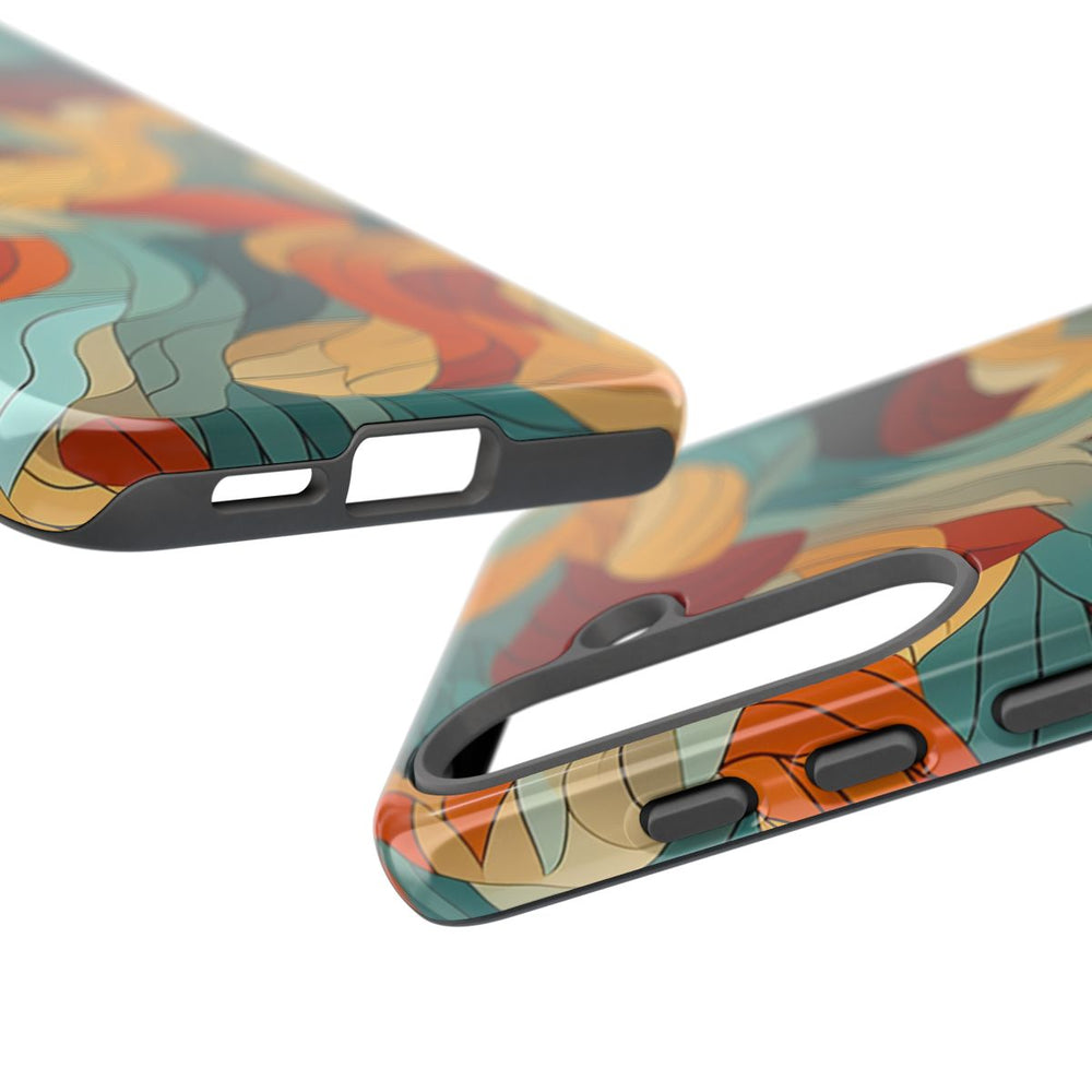 Abstract Veelkeurige Bladerenpatroon