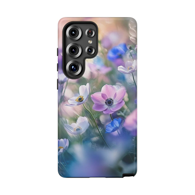Bloeiende Anemonen in Zachte Kleuren