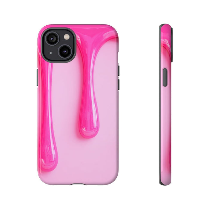 Glanzend Roze Druipend Vloeistofontwerp