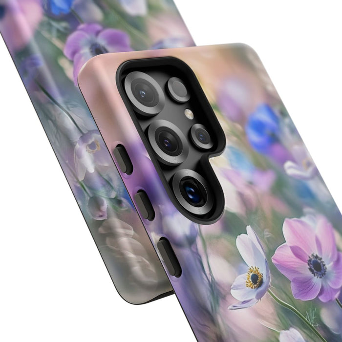 Bloeiende Anemonen in Zachte Kleuren