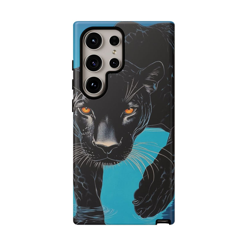 Zwarte Panter bij het Zwembad