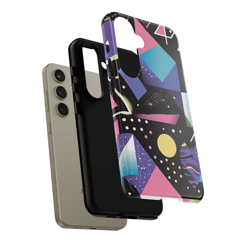 Geometrisch Vaporwave Abstract Patroon