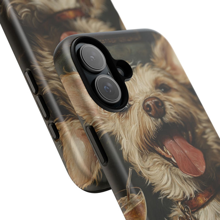 Vrolijke Terrier met Cocktail