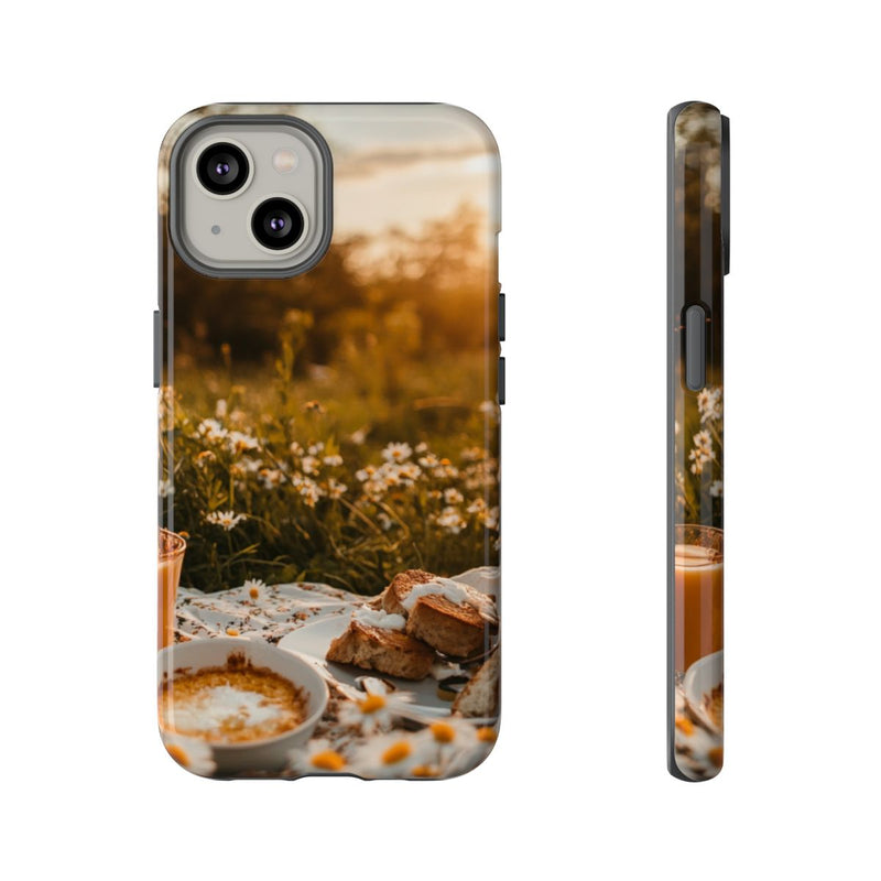 Zonnig Madeliefjesveld Ontbijtscène