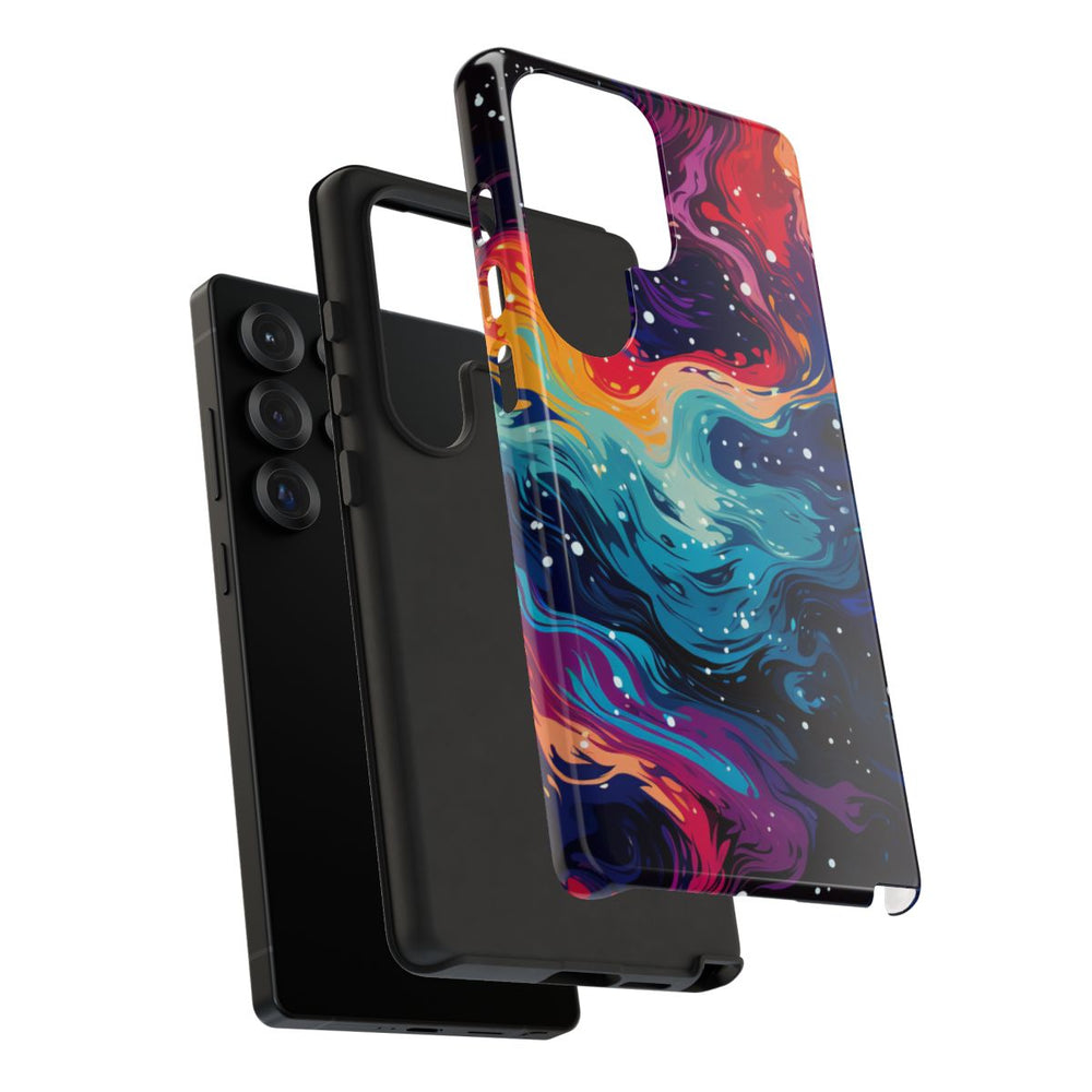 Kleurrijk Abstract Galaxy Patroon