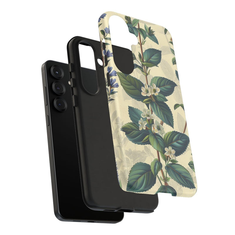 Vintage Botanisch Kruidenpatroon