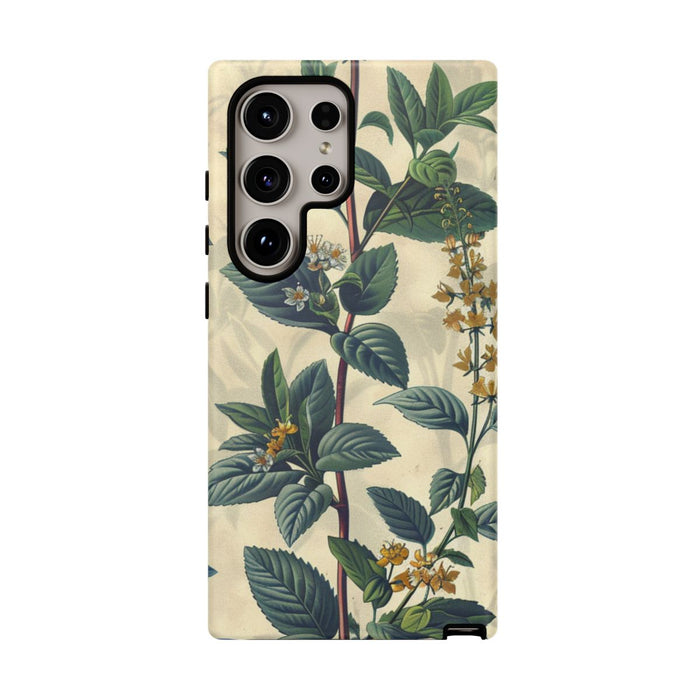 Vintage Botanisch Kruidenpatroon