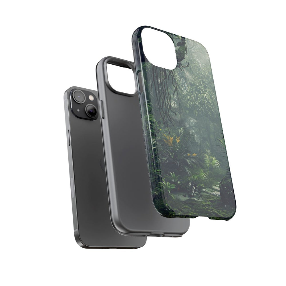 Dichtbegroeid Groen Junglepaden