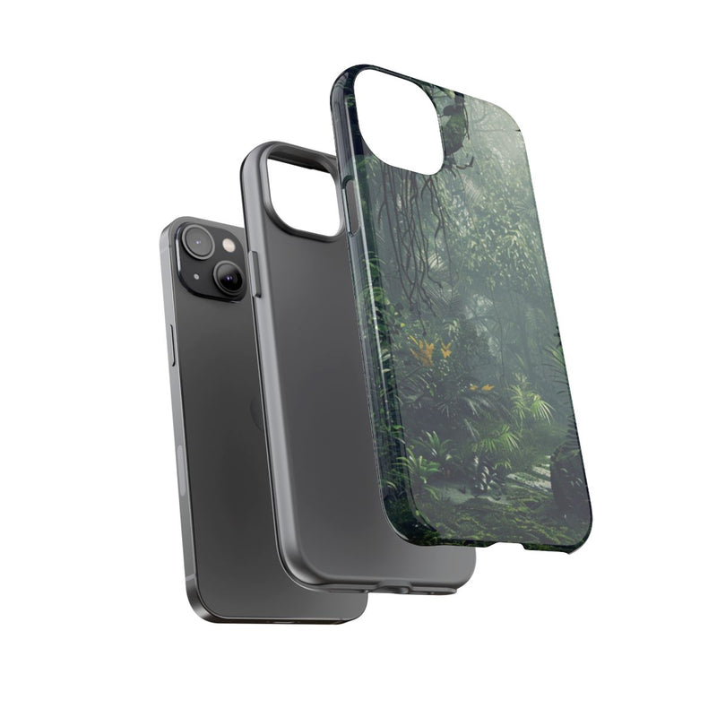 Dichtbegroeid Groen Junglepaden