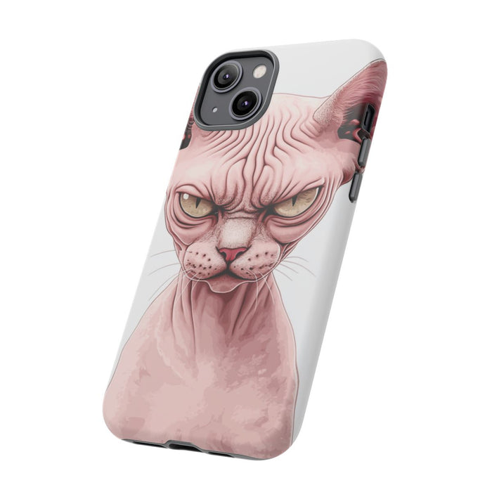 Roze Naaktkat Illustratie