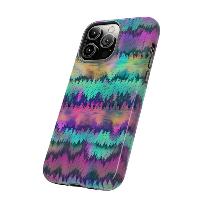 Kleurrijk Glitch Patroon Abstract Design