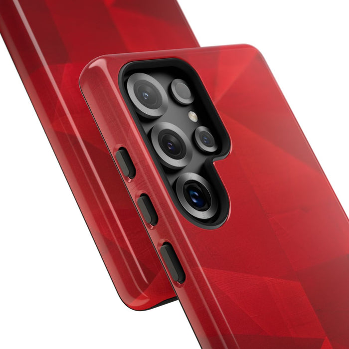 Rood Geometrisch Abstract Ontwerp