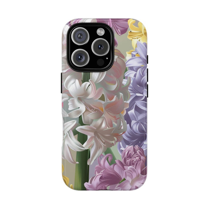 Kleurrijk Hyacinten Bloemenpatroon