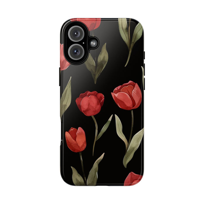 Rode Tulp Bloemenpatroon