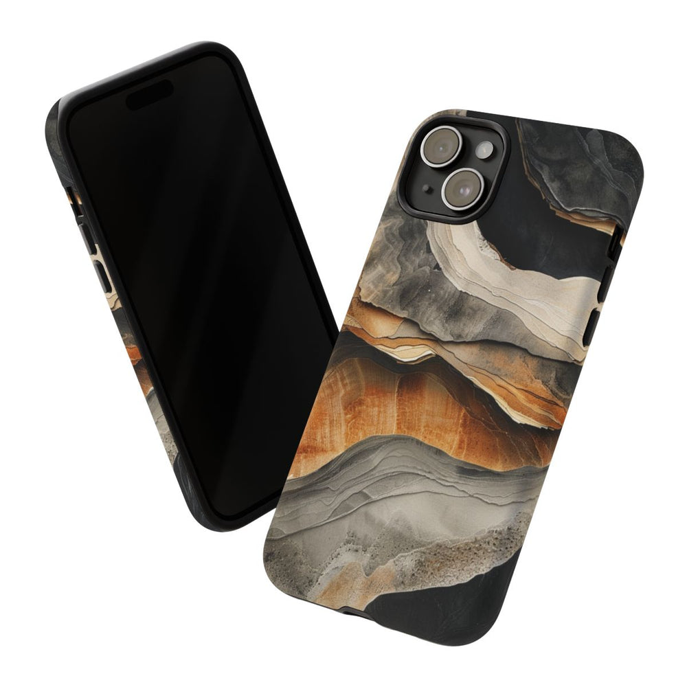 Aardse Geologische Lagen Abstract