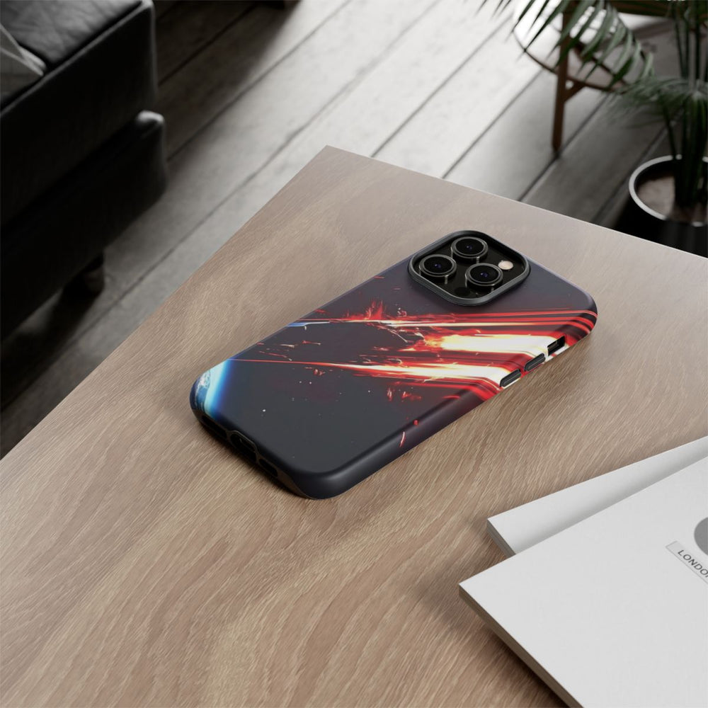 Vurige Meteoorinslag in de Ruimte