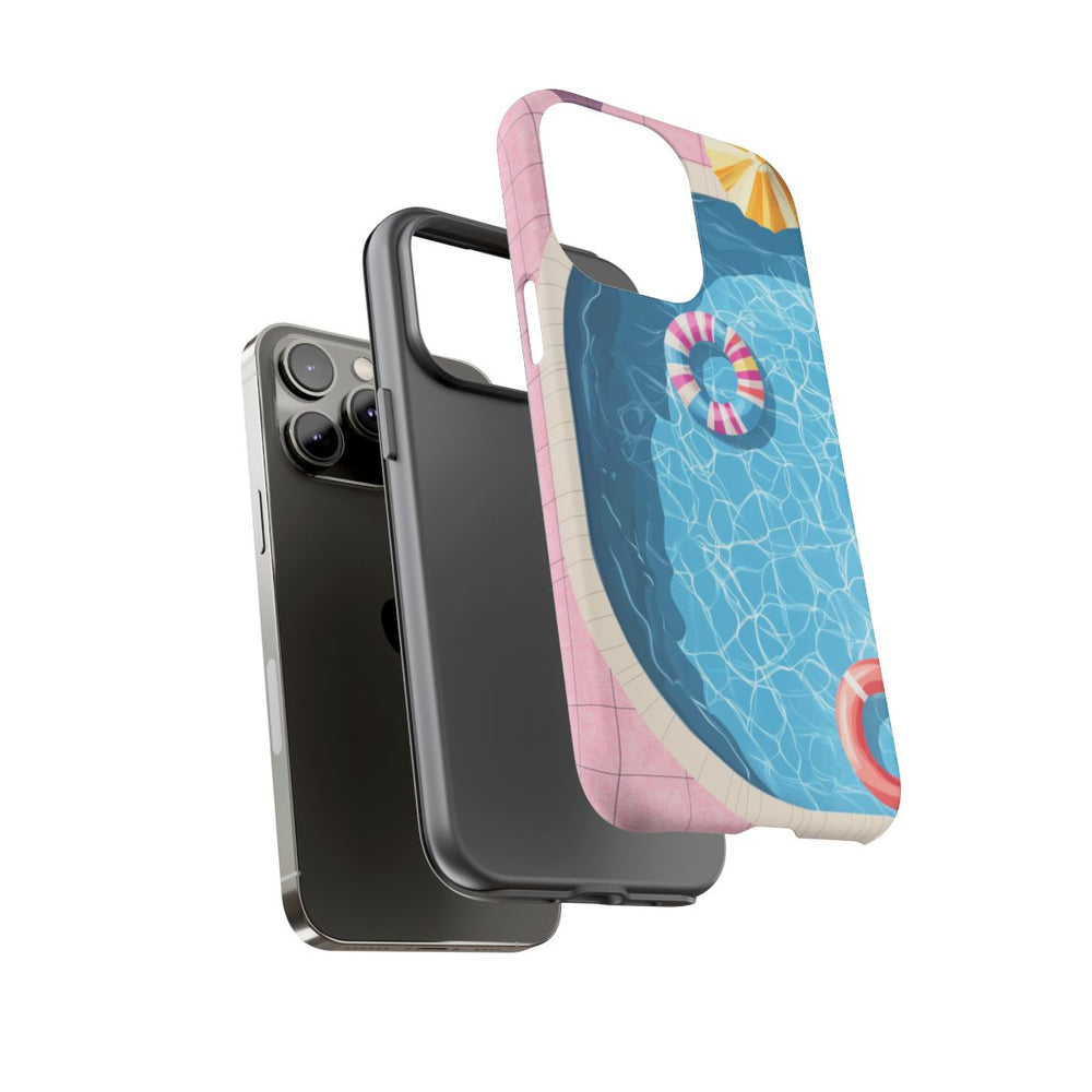 Zomerse Luchtfoto van Zwembad