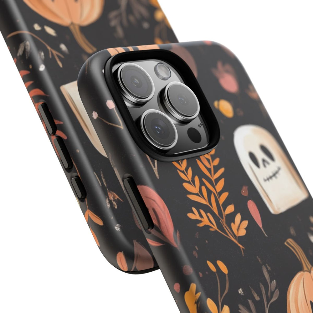 Halloween Pompoen- en Spookmotief