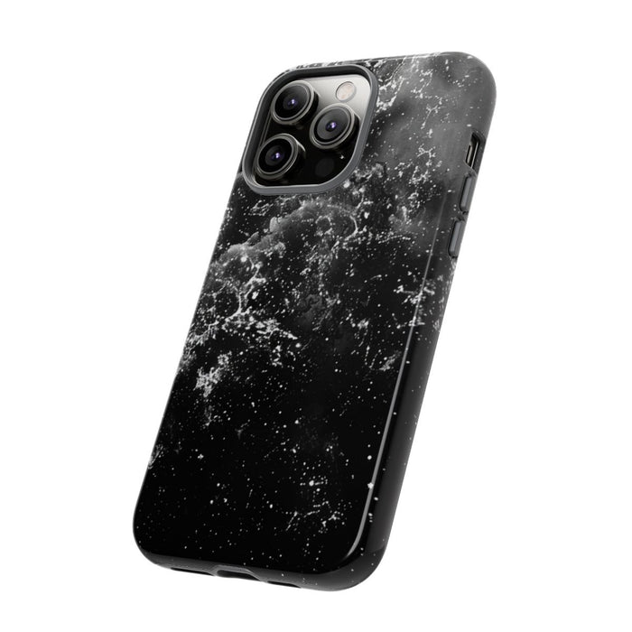 Zwart-Witte Galaxie Textuur