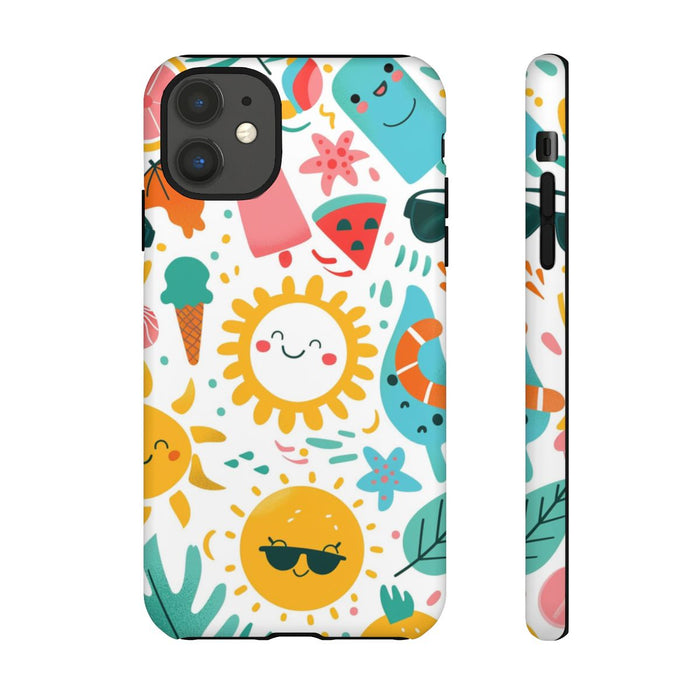 Vrolijke Zomerzonnetjes en Lekkernijen Patroon