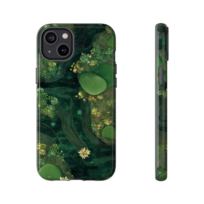 Geometrische Waterlelies en Bloemen