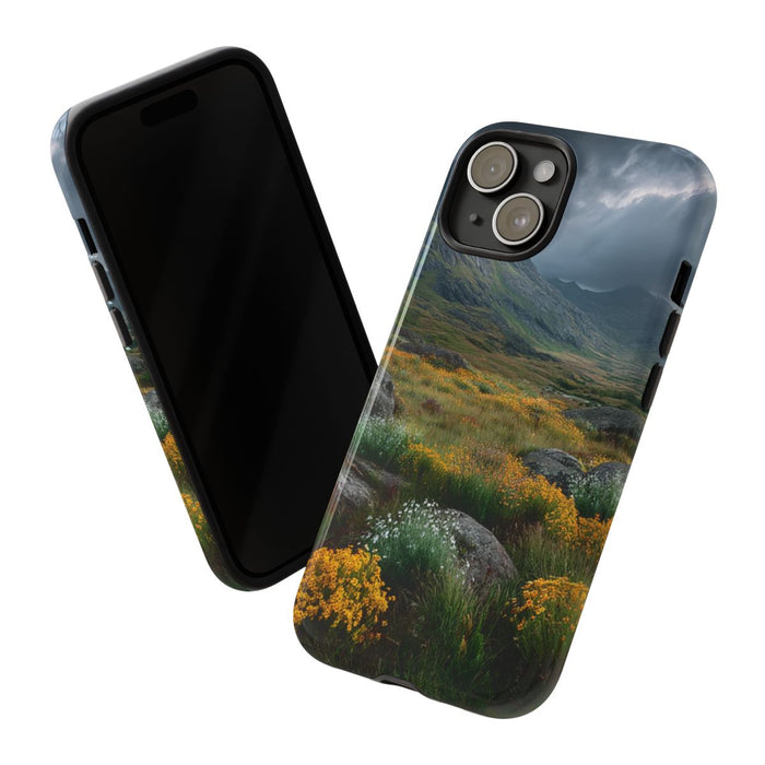 Berglandschap met Wilde Bloemen