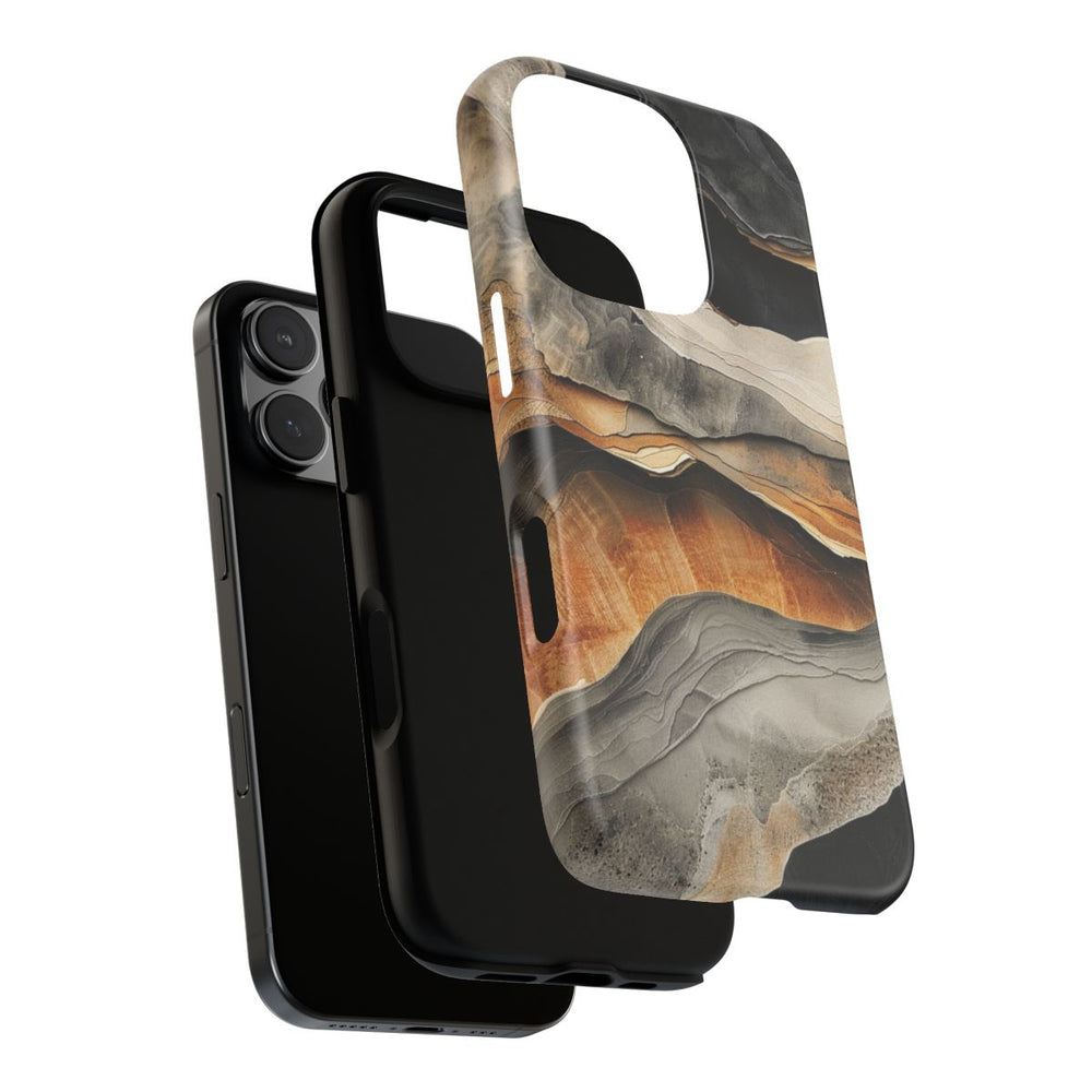 Aardse Geologische Lagen Abstract