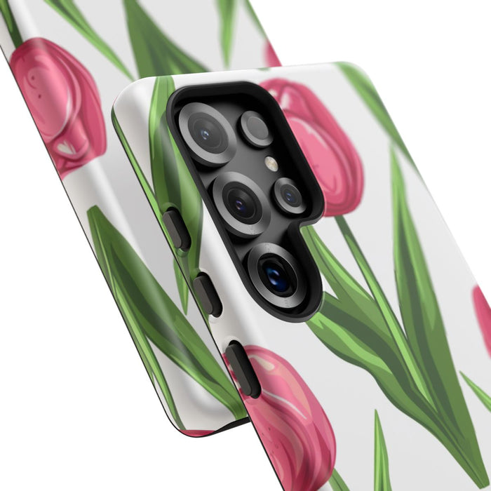 Roze Tulp Bloemenpatroon