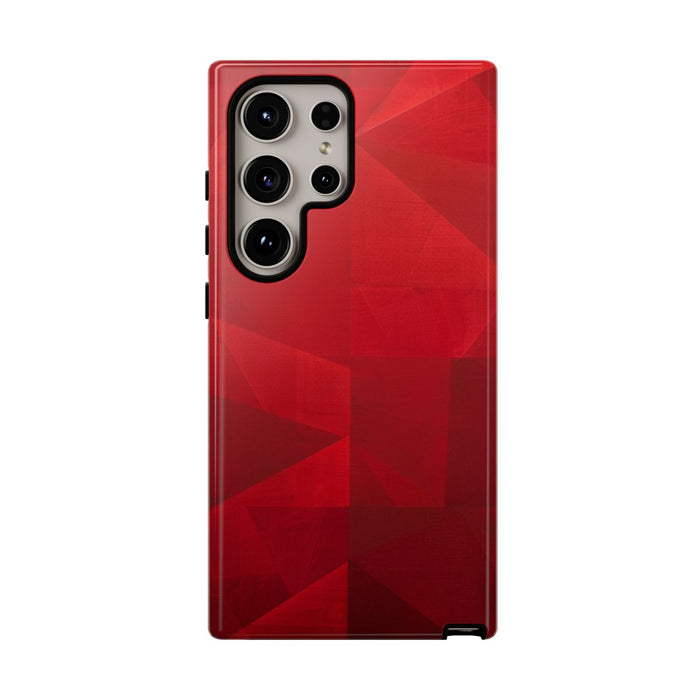 Rood Geometrisch Abstract Ontwerp