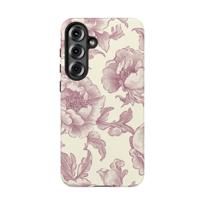 Elegante Victoriaanse Bloemenprint