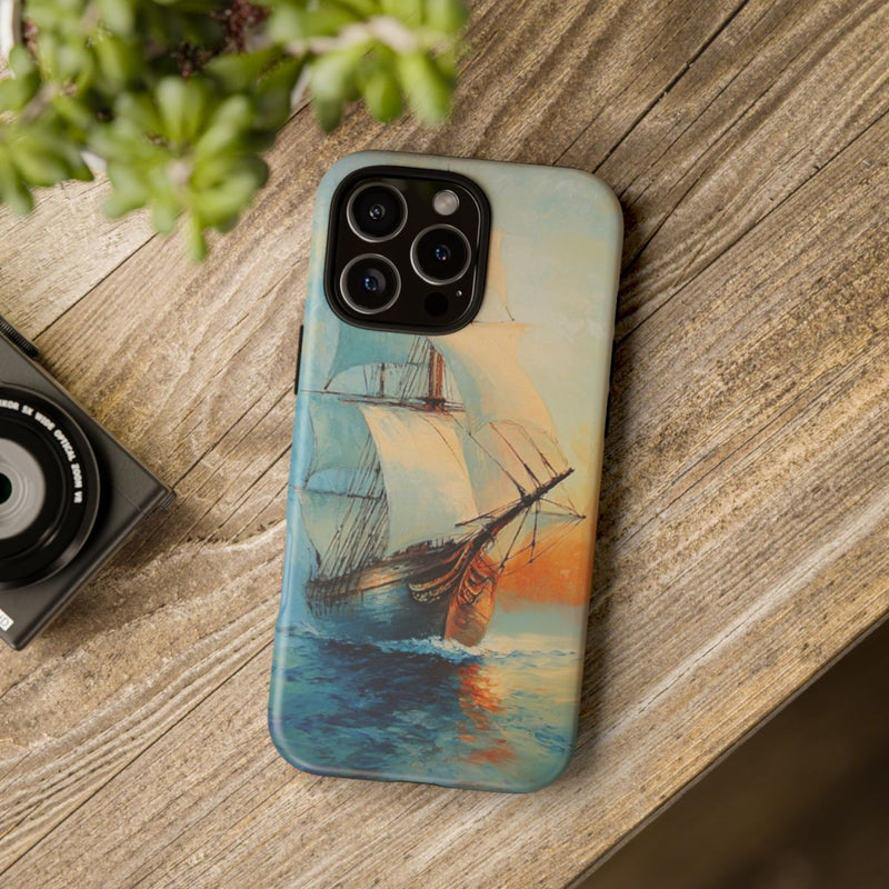 Zeilschip op Zee Olieverfschilderij