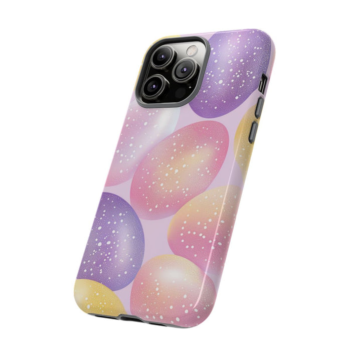 Pastelkleurige Glitter Paaseieren Patroon