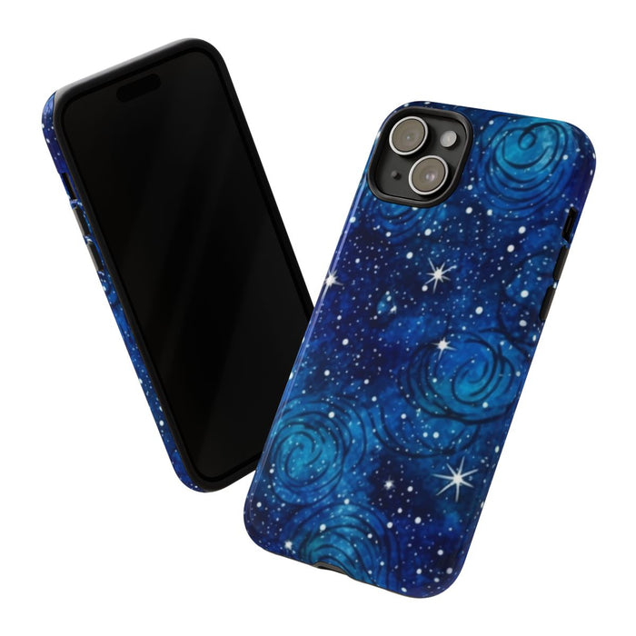 Blauw Sterrenstelsel Patroon