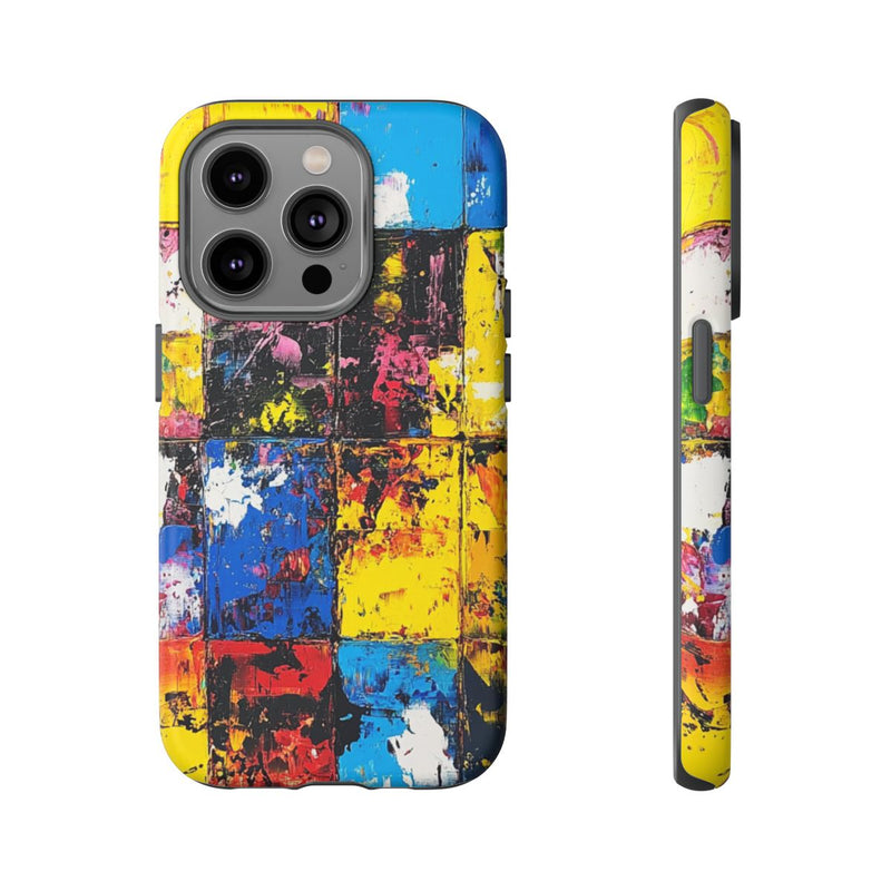 Abstracte Kleurrijke Vierkanten