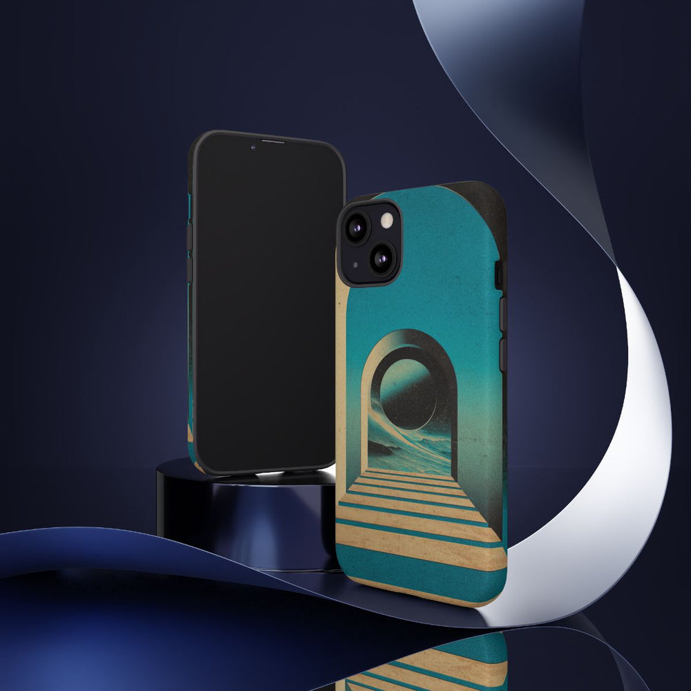 Sfeervolle Surrealistische Poort met Bol