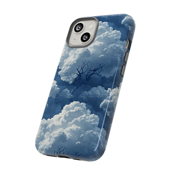 3D Wolken en Boompatroon