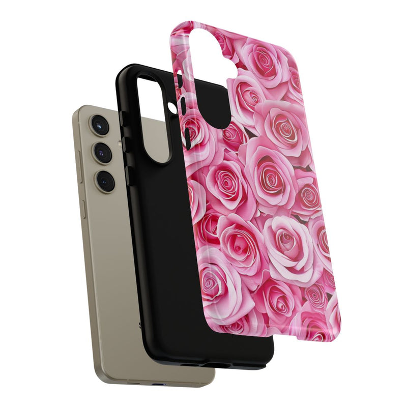 Roze Rozenpatroon
