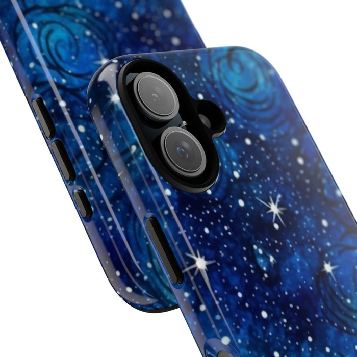 Blauw Sterrenstelsel Patroon