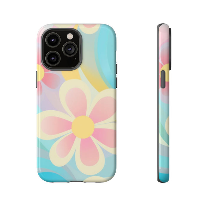 Pastel Groovy Bloemenpatroon
