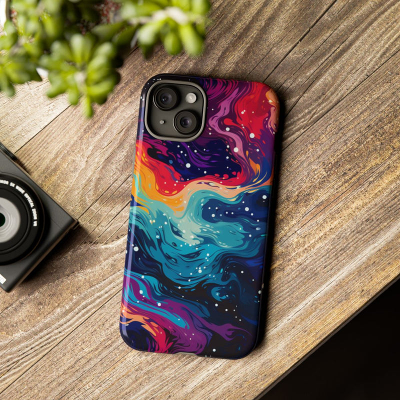 Kleurrijk Abstract Galaxy Patroon
