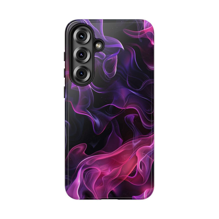 Violette en Roze Abstracte Vlammen