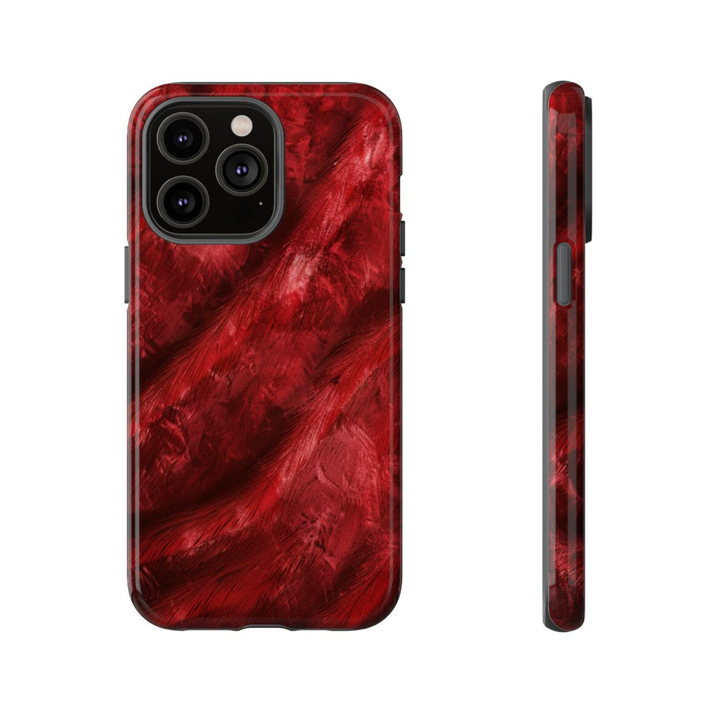 Rode Fluwelen Textuur