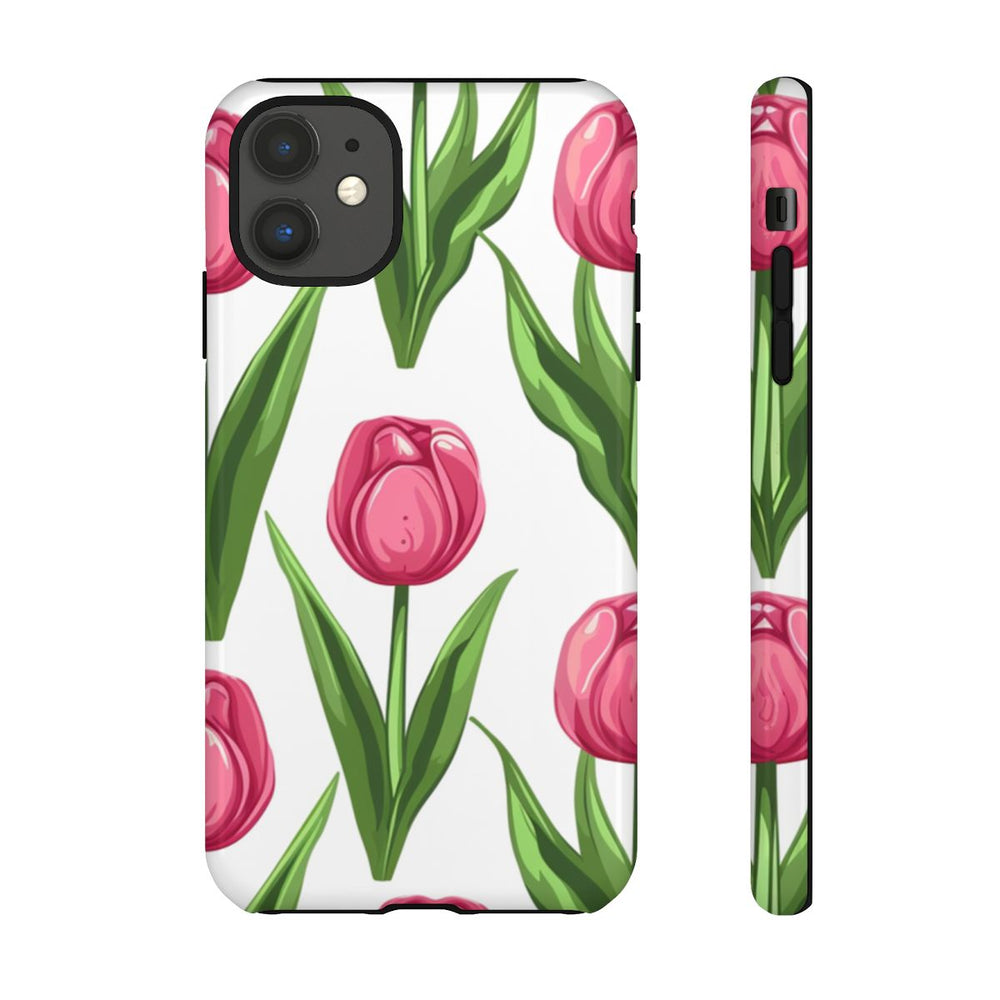 Roze Tulp Bloemenpatroon