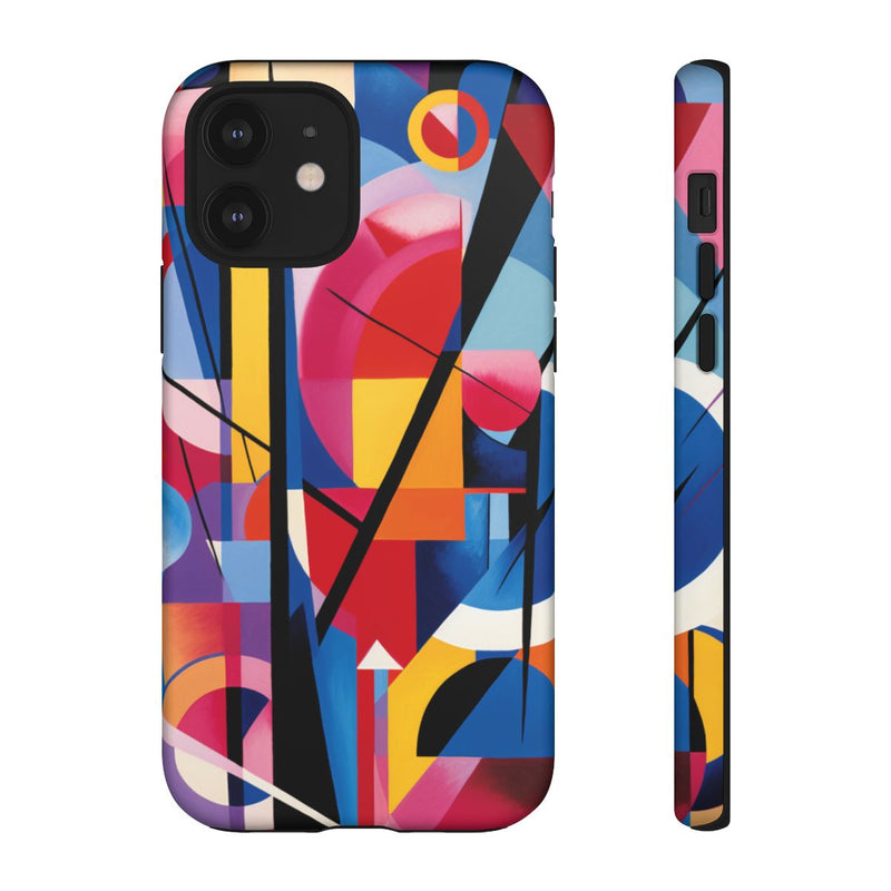 Abstracte Geometrische Kleurencompositie