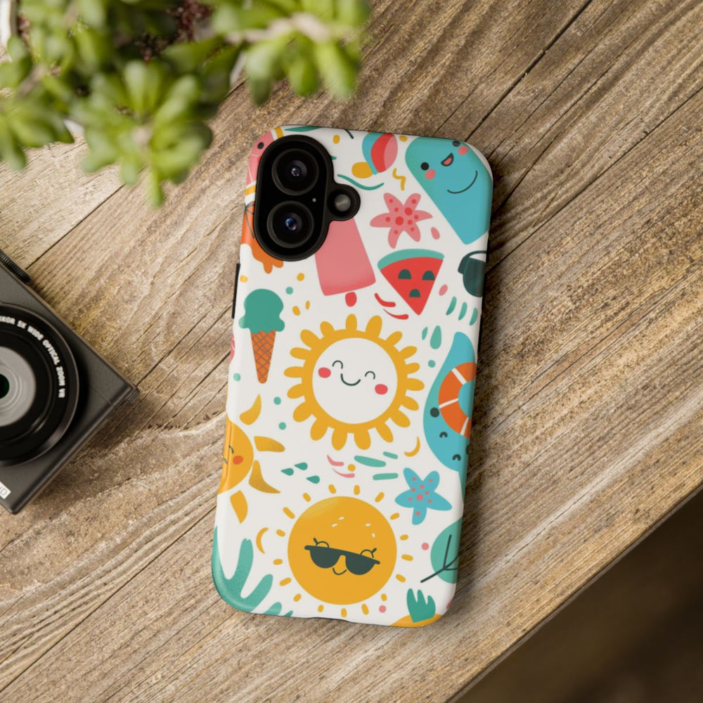 Vrolijke Zomerzonnetjes en Lekkernijen Patroon