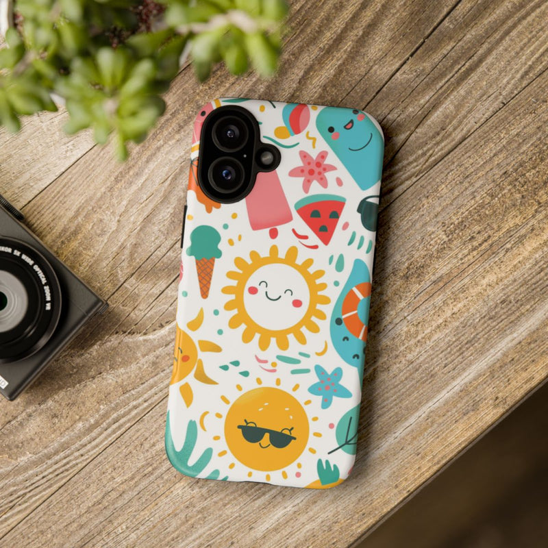 Vrolijke Zomerzonnetjes en Lekkernijen Patroon