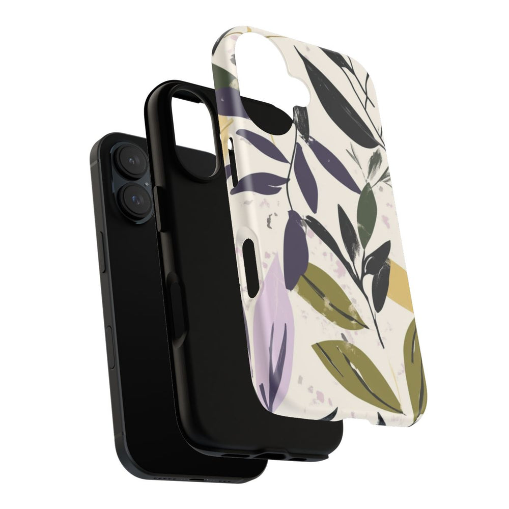 Gestileerd Botanisch Bladerenpatroon