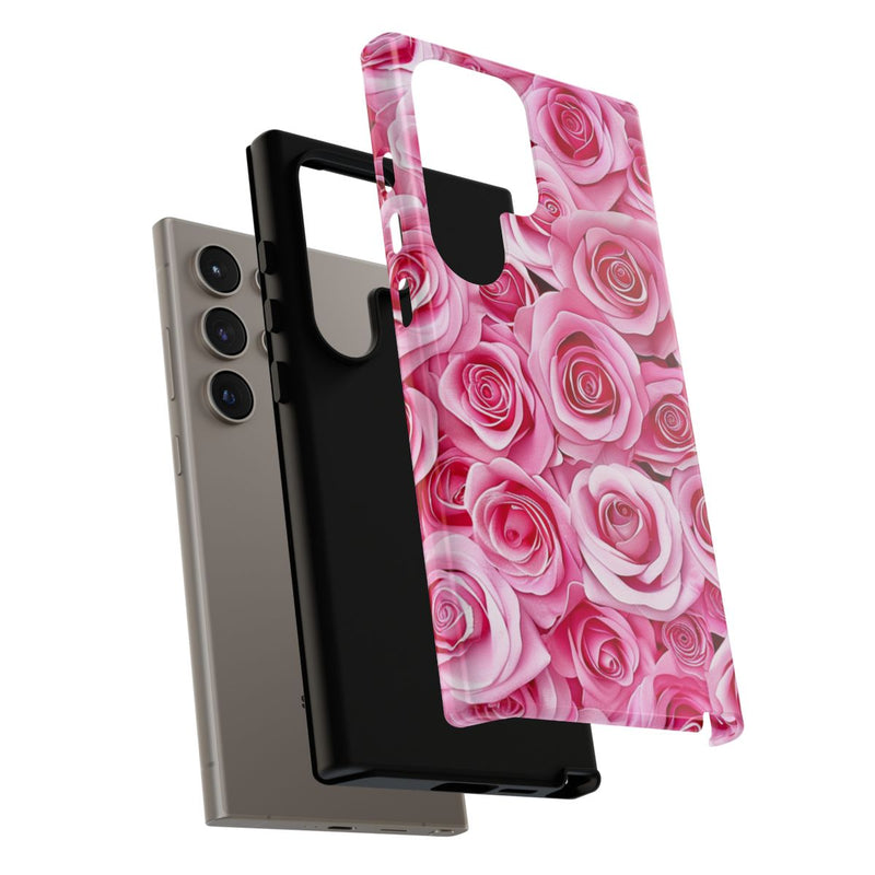 Roze Rozenpatroon